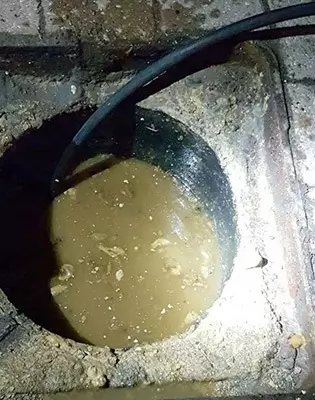 open drains for inspection